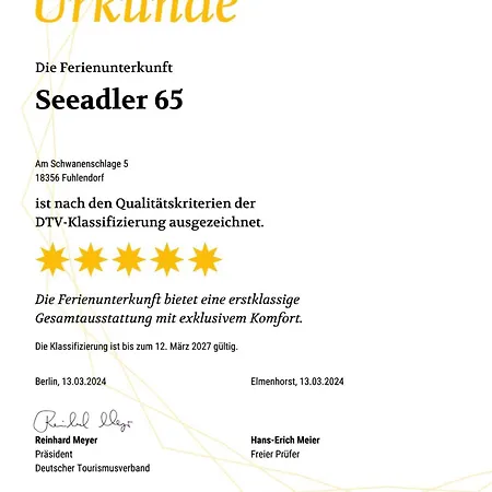 Seeadler 65 Casa vacanze
